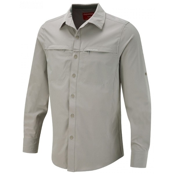 Craghoppers Men's Nosilife Stretch Long Sleeve Shirt - Outdoorkit