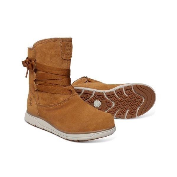 leighland leather winter boot for women in tan