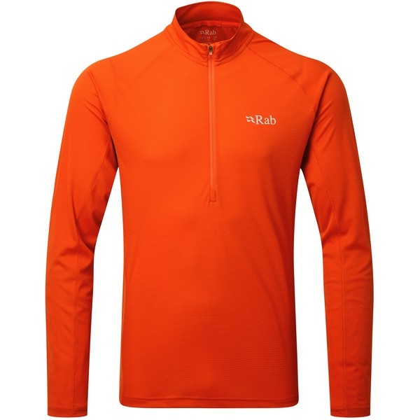 Rab Men's Pulse Long Sleeve Zip Outdoorkit
