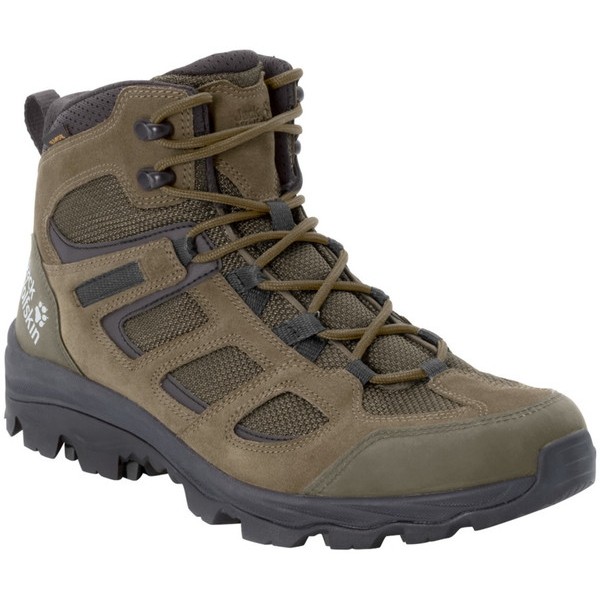 jack wolfskin mens vojo 3 texapore mid waterproof hiking boots