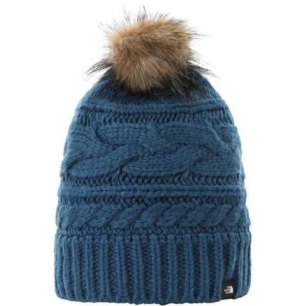 North face triple cable pom beanie sales