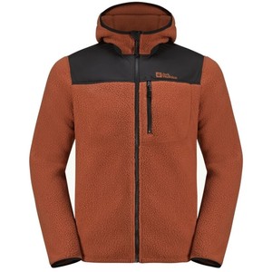 Jack Wolfskin Men's Kammweg Pile Full Zip Hooded Jacket