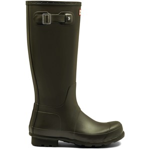 hunter men's original tall boot dark olive